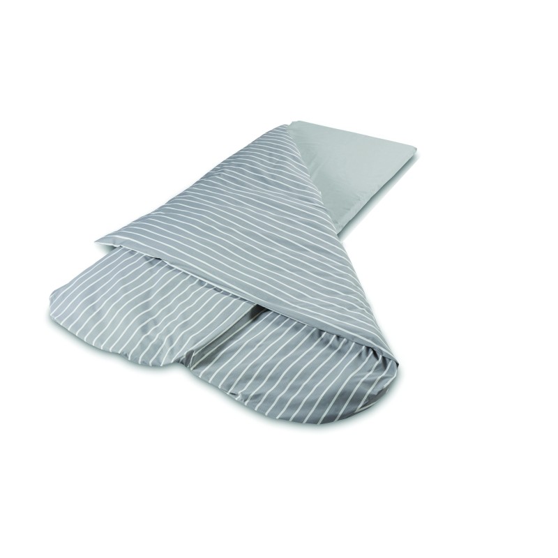 LIT TOUT FAIT ROOFVAN COMPACT GRIS RAYÉ 120X190X2,5