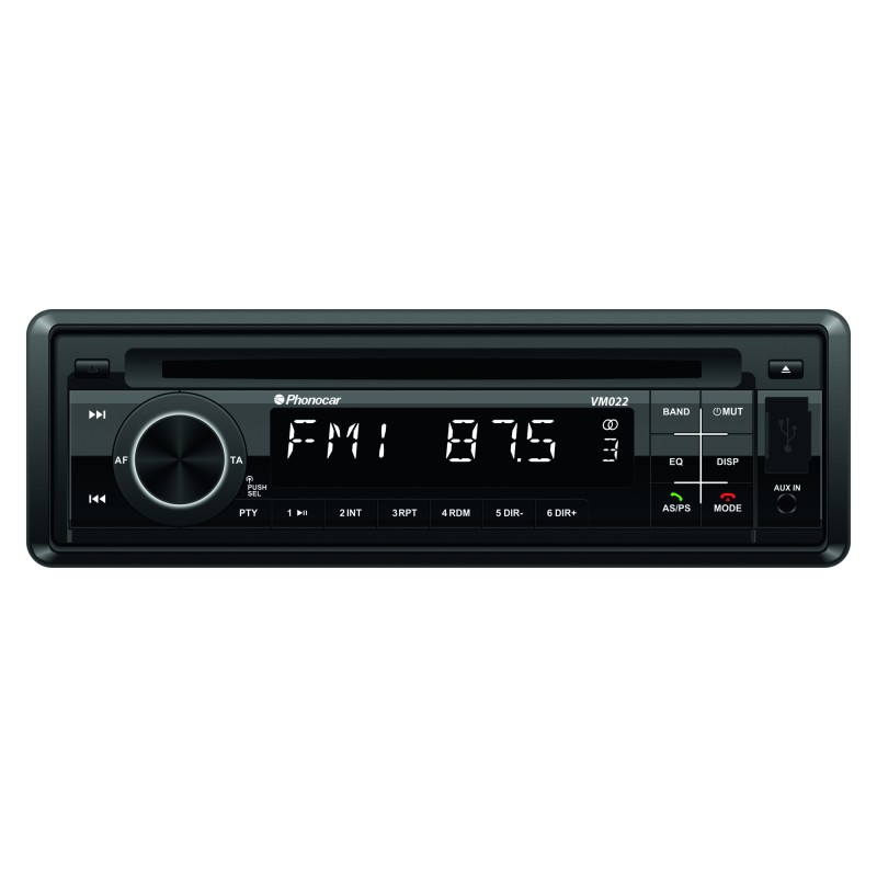 AUTORADIO DAB+ USB ET CARTE SD BLUETOOTH AVEC LECTEUR CD