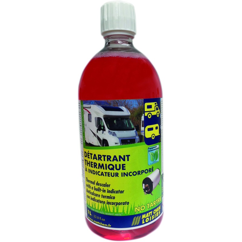 DETARTRANT THERMIQUE A INDICATEUR INCORPORE NO TARTRE 1L