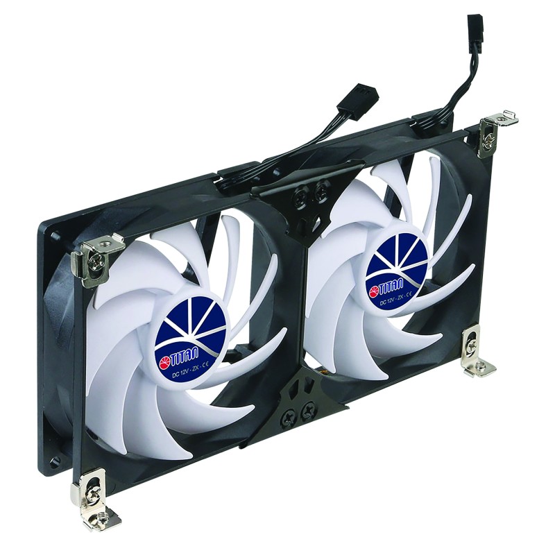 VENTILATEUR DE REFRIGERATEUR TITAN 9 CM AUTOCLIP