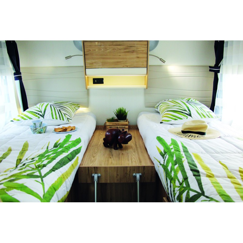 LIT TOUT FAIT TROPICAL 140X190 CM INCASA