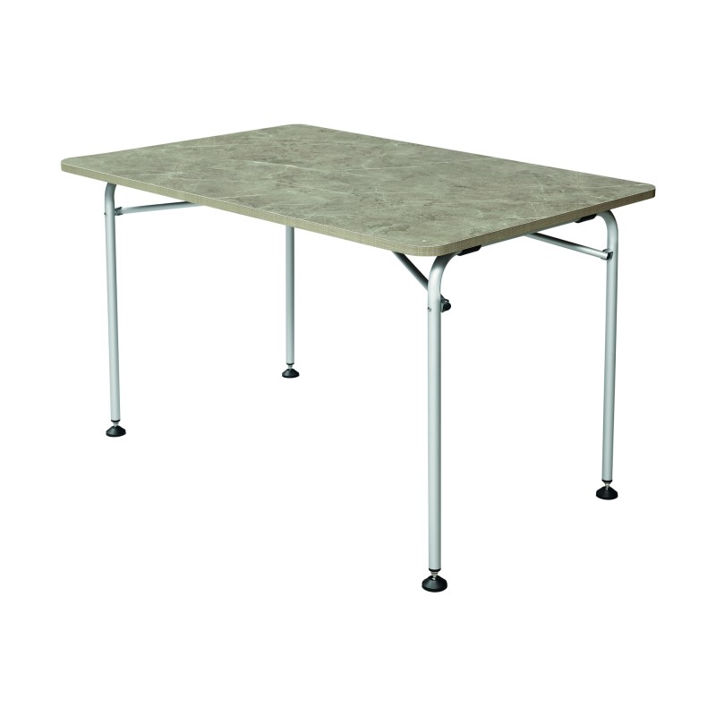 TABLE ISABELLA ULTRA LEGERE GRISE 68 X 100 CM