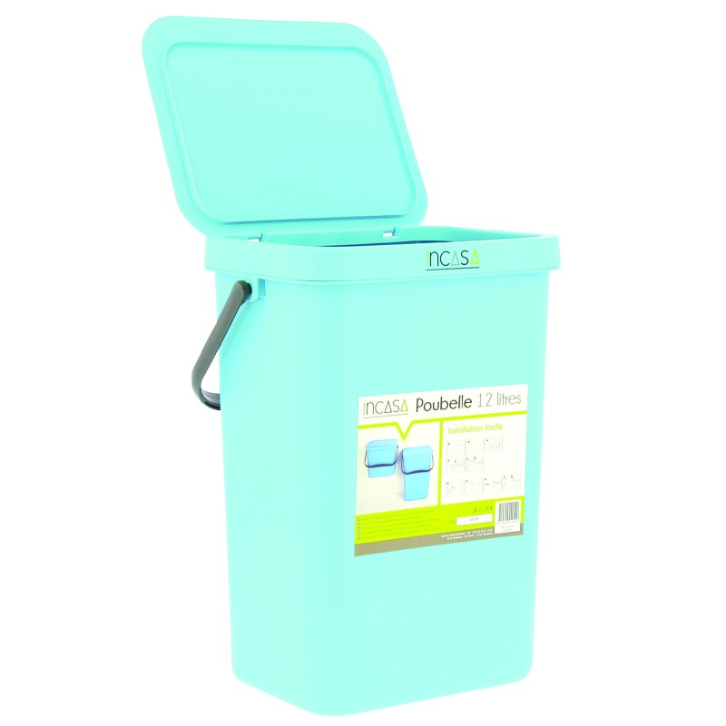 GRANDE POUBELLE BLEUE 12 LITRES INCASA