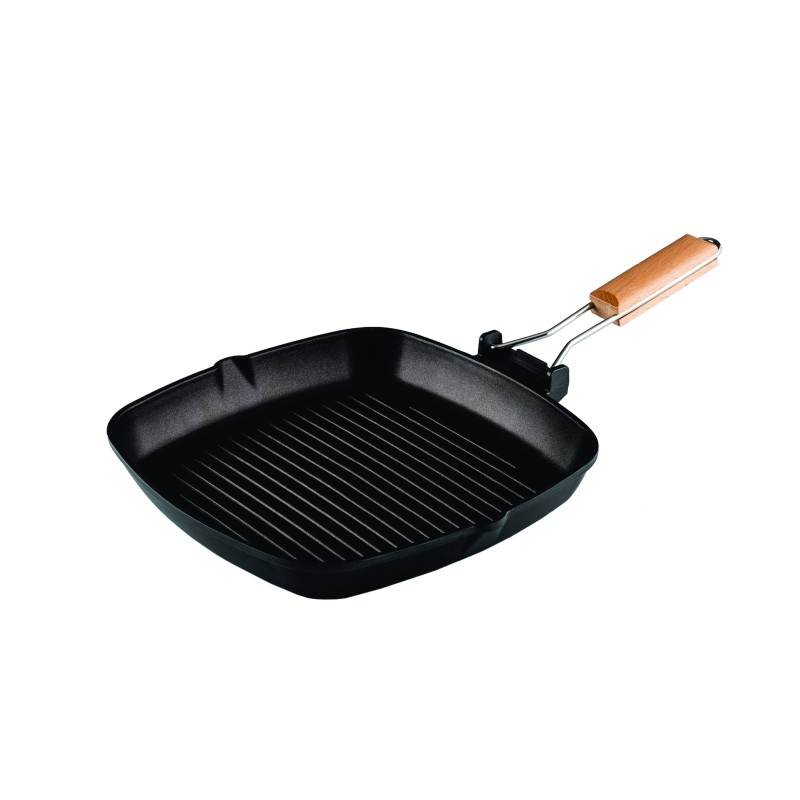 GRILL AVEC POIGNEE PLIANTE INCASA