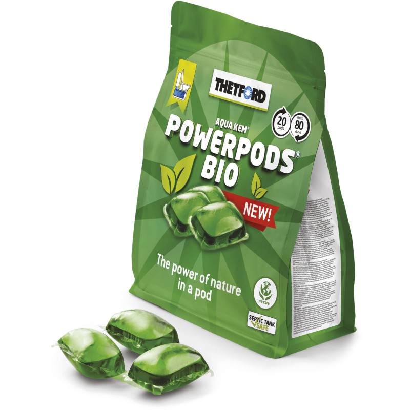 POWERPODS BIO SACHET DE 20 CAPSULES THETFORD