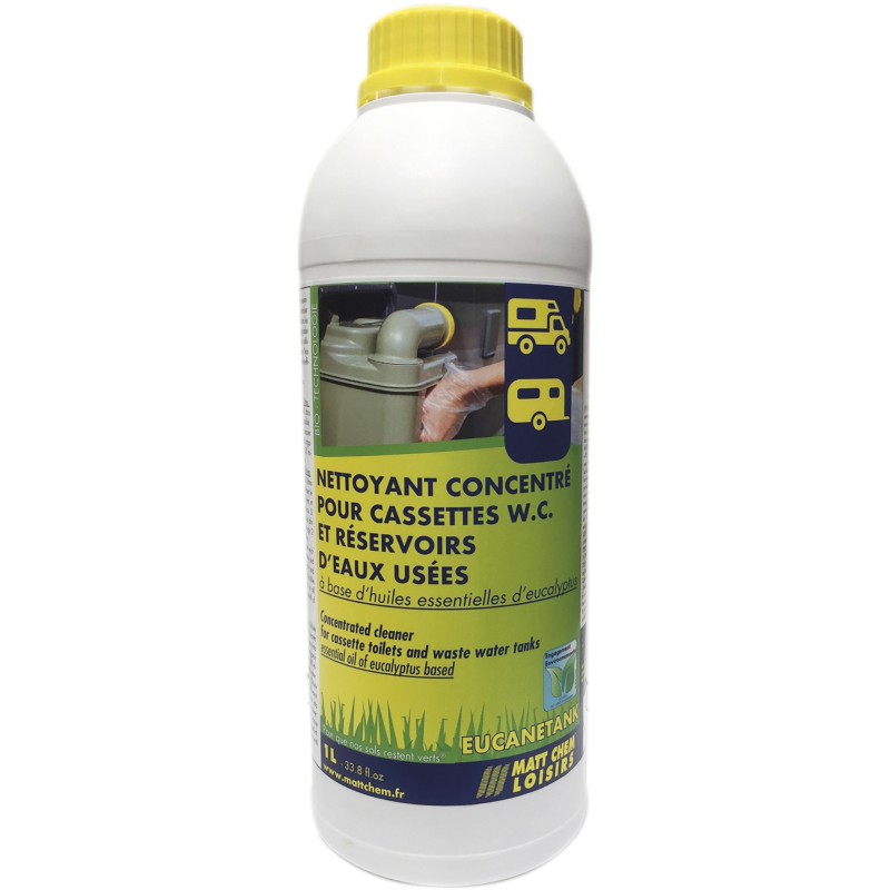 NETTOYANT RESERVOIRS EAUX NOIRES ET USEES EUCALYPTUS BIDON 1L EUCANETANK