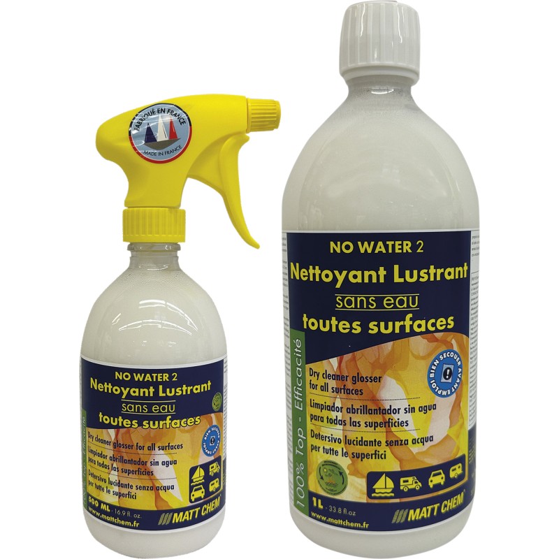 KIT NETTOYANT LUSTRANT SANS EAU