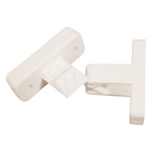 BLOC PORTE EN NYLON BLANC