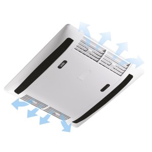 CLIMATISEUR DUALCLIMA 8400 H NOIR AVEC TELECOMMANDE ET POMPE A CHALEUR - TELAIR