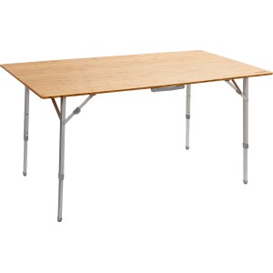 TABLE PLIANTE PLATEAU BAMBOU 100 x 72 x 70 CM - BRUNNER