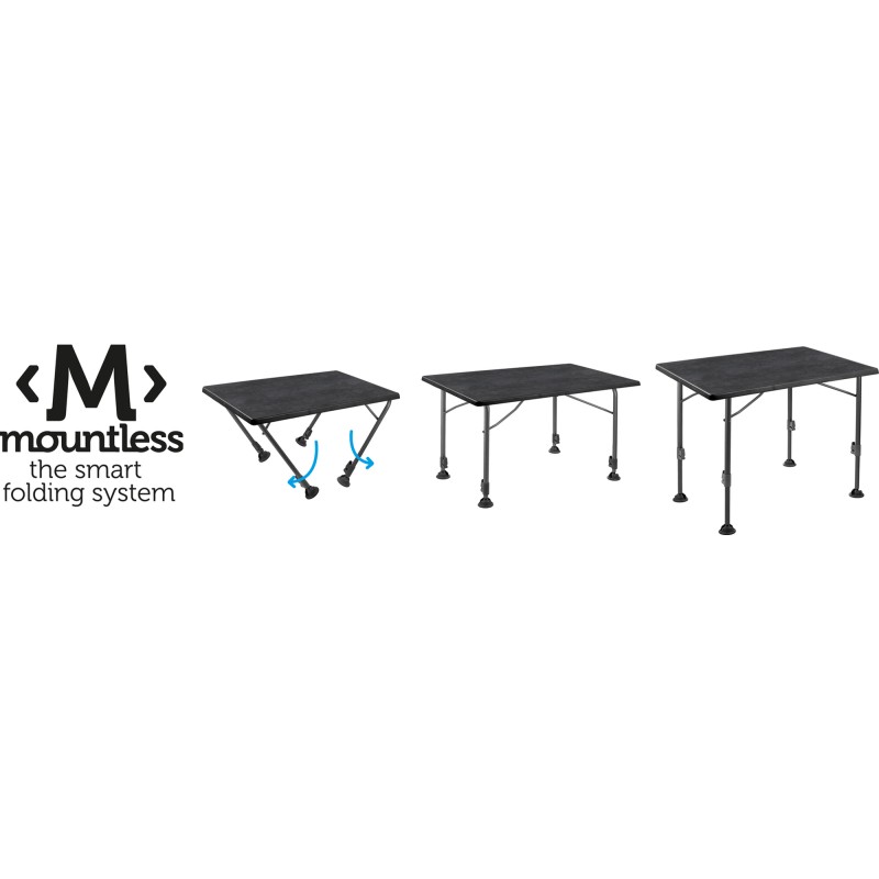 TABLE LINEAR BLACK 100 x 68 x 83 - BRUNNER