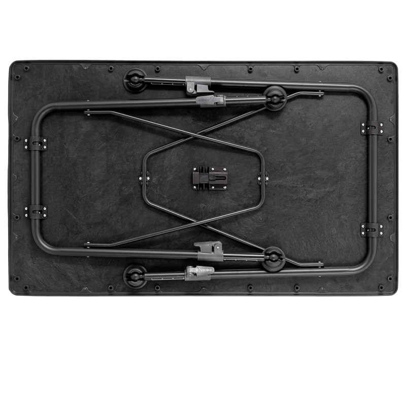 TABLE LINEAR BLACK 80 x 60 x 83 CM - BRUNNER
