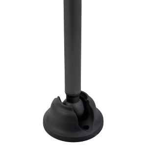 TABLE LINEAR BLACK 80 X 60 X 63/83 CM BRUNNER