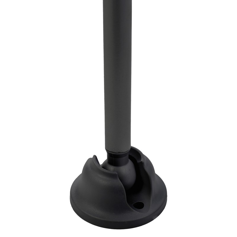 TABLE LINEAR BLACK 80 X 60 X 63/83 CM BRUNNER