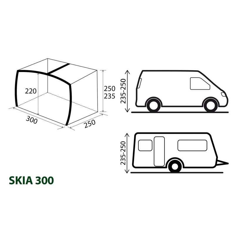 SOLETTE GONFLABLE SKIA 300 GRIS BRUNNER