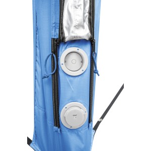 TONNELLE AUTOGONFLABLE AQUAMAR 250 AUTO-UP GRIS ET BLEU BRUNNER