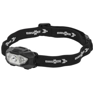 LAMPE FRONTALE A PILES TABIT NOIR BRUNNER