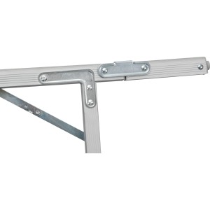 TABLE PLIANTE SILVER GAPLESS LEVEL 6 PLAN ENROULABLE 140 X 81 X 70 CM BRUNNER