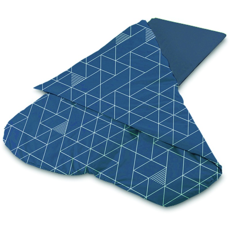 LIT TOUT FAIT ROOFVAN CONFORT GEO NAVY 100 X 190 X 4