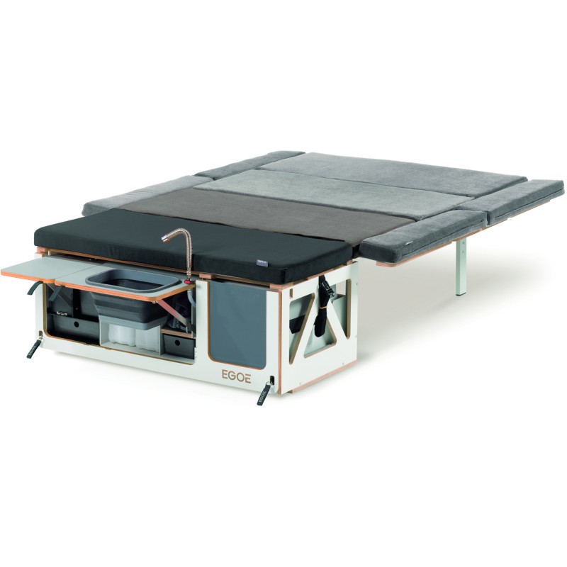 CAMPING-BOX NESTBOX HIKER 100 GRIS - EGOE