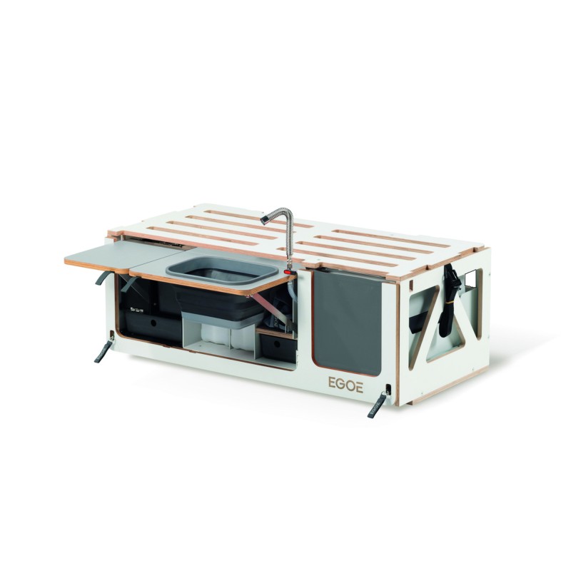 CAMPING-BOX NESTBOX HIKER 100 GRIS - EGOE