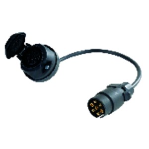 PRISE D'ATTELAGE ADAPTATEUR COMPACT 13 FEMELLE 7 MÂLE