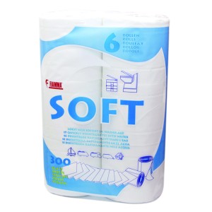 PRODUIT WC PAPIER TOILETTE SOFT PAR 6 FIAMMA