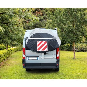 HOUSSE POUR 4 VELOS AVEC POCHE POUR PANNEAU BIKE COVER 4 BRUNNER