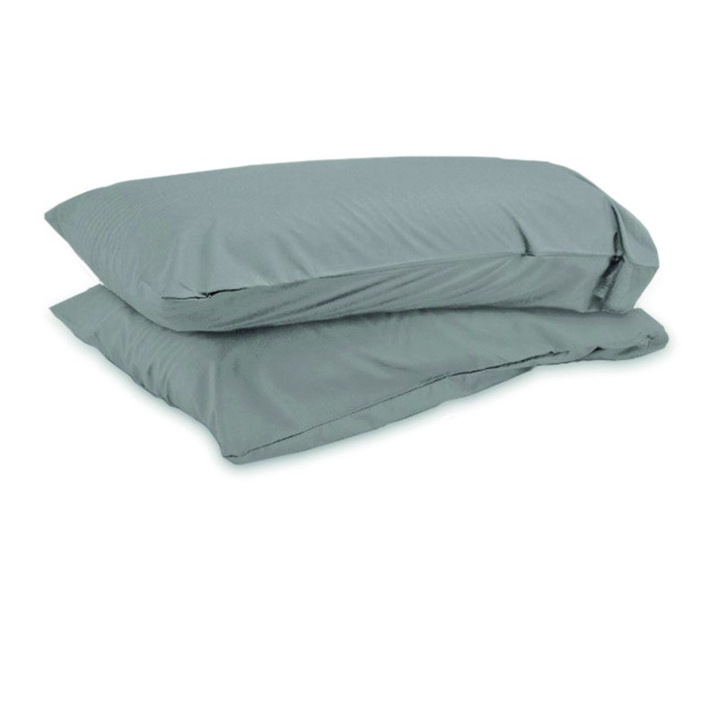 TAIE D'OREILLER X1 73X51 GRIS