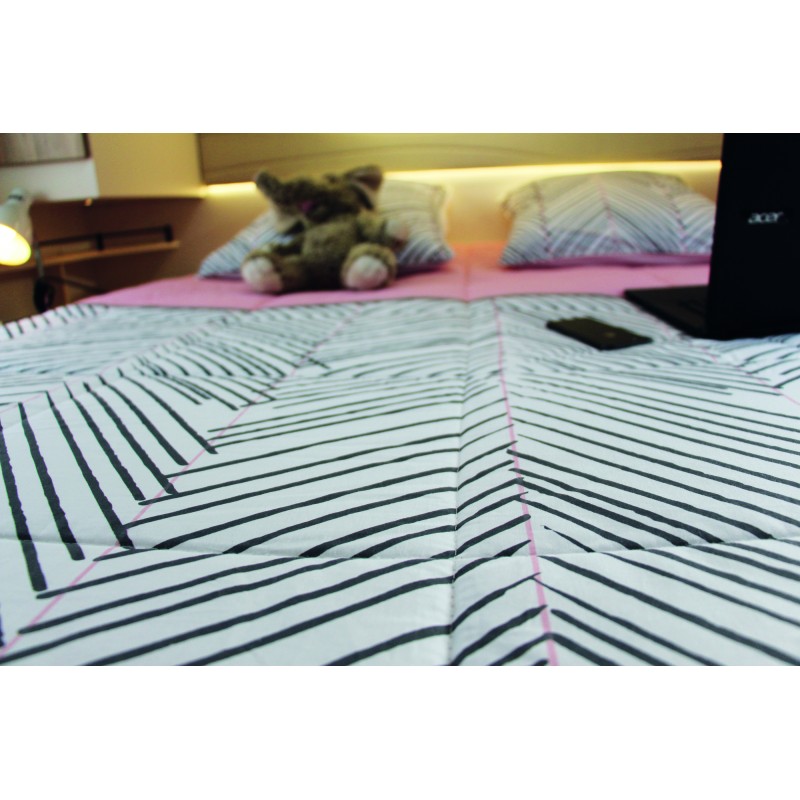 LIT TOUT FAIT NORDIQUE 160X210 CM INCASA