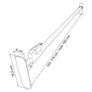 BARRE DE SÉCURITE INTÉRIEURE DUO SAFE PRO