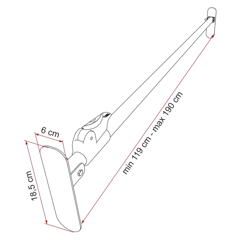 BARRE DE SÉCURITE INTÉRIEURE DUO SAFE PRO