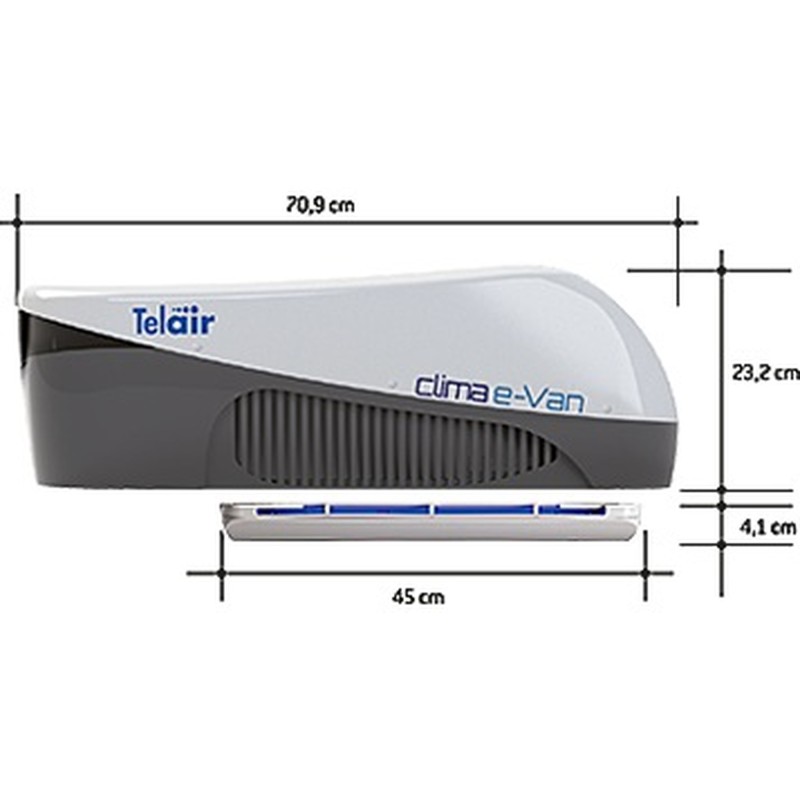 CLIMATISEUR CLIMA E-VAN 3 7400 H - TELAIR
