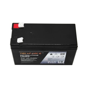 BATTERIE LITHIUM LIFEPO4 12 V 6Ah TECHFORCE