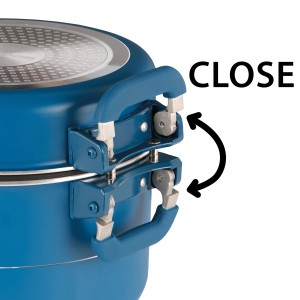POPOTE CAREZZA MAGNET Ø 22 CM BLEU 7 PIECES BRUNNER