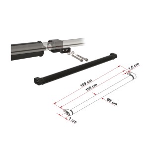 ROLLER ROOF RAIL FIAMMA
