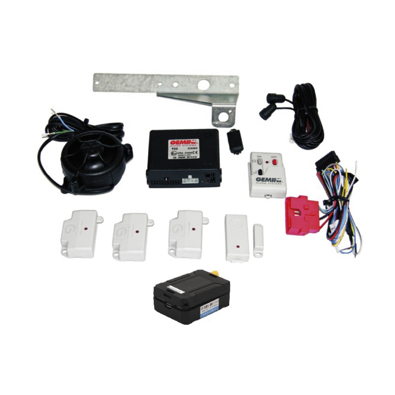 KIT ALARME GEMINI FIAT DUCATO EURO5-6 + TRACEUR AVEC APP - BOMA SAT