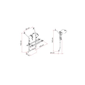 PORTE-VÉLOS VW T6 - FIAMMA