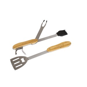 SET BARBECUE 5 EN 1 VINTAGE BAMBOU