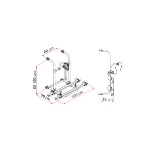 PORTE-VÉLOS PRO - FIAMMA