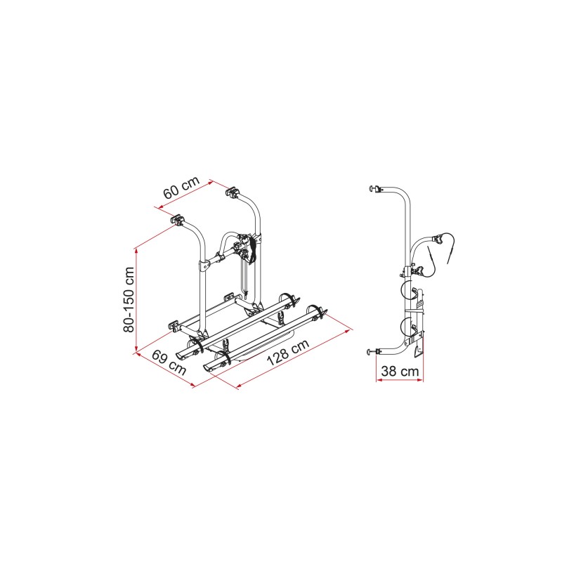 PORTE-VÉLOS PRO - FIAMMA