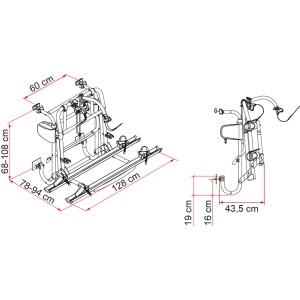 PORTE-VÉLOS CARRY BIKE LIFT 77 - FIAMMA
