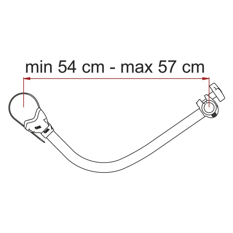 BIKE BLOCK PRO 4 ROUGE FIAMMA