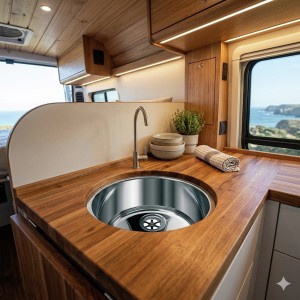 ÉVIER ROND 360 X 380 X 180