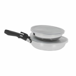 LOT 2 POELES POIGNEE AMOVIBLE INCASA