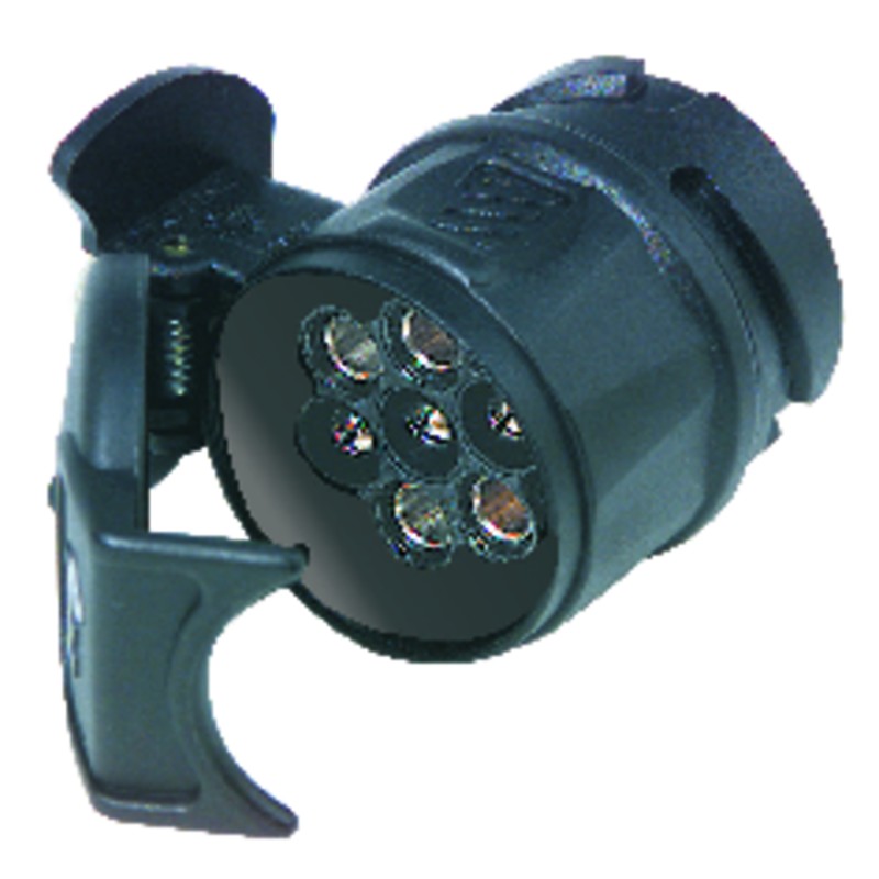 PRISE D'ATTELAGE ADAPTATEUR MONOBLOC 7 FEMELLE 13 MÂLE
