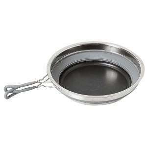 KIT FAITOUT POELE ET PASSOIRE PLIABLE EN SILICONE