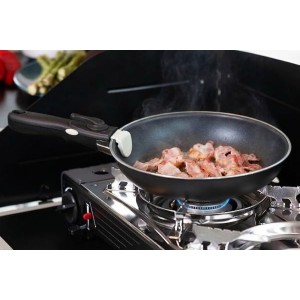 SET DE 3 CASSEROLES ET 1 POELE EMPILABLES ISABELLA