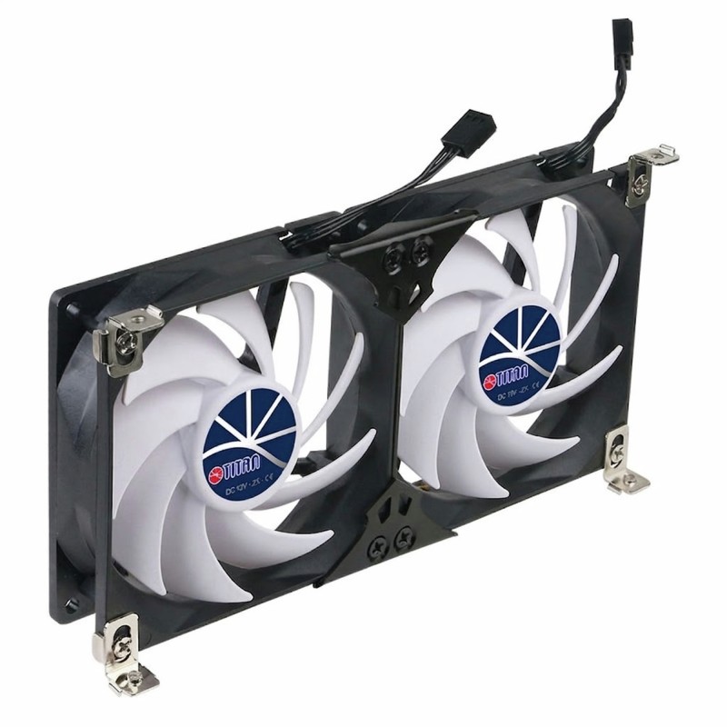 VENTILATEUR POUR RÉFRIGÉRATEUR TITAN 14 CM AUTOCLIP