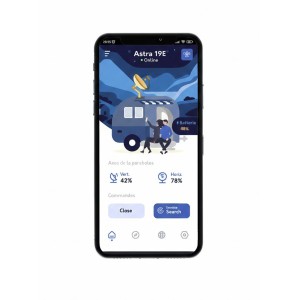 ANTENNE OTOSAT PLUS 60 BLUETOOTH NOIRE TWIN